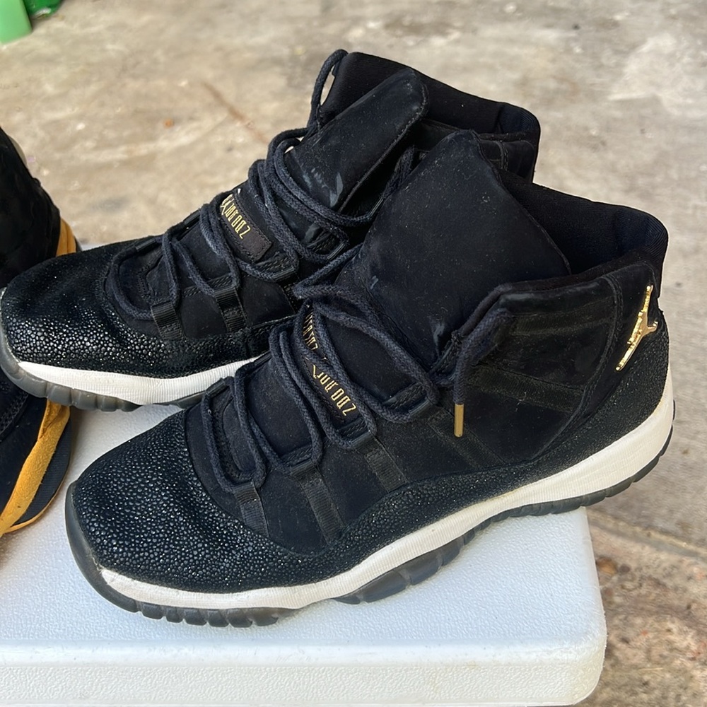 Jordan | sparkly high top sneakers
